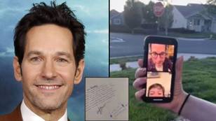 Paul Rudd Sends Heartwarming Letter To Boy Whose Classmates Refused To Sign His Yearbook