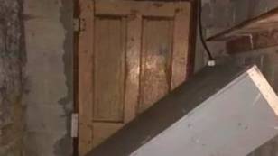 Man's life becomes 'horror movie' after finding hidden door in basement