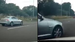 Cars colliding on empty roundabout sparks big debate over who's in the wrong