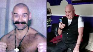 Charles Bronson's reaction to being denied release from prison emerges in bizarre footage