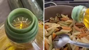 Woman shows how you’ve been pouring cooking oil wrong your whole life