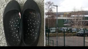 Girl left in agony after being 'forced' to wear small school shoes because hers weren’t allowed