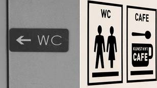 People left stunned after finally realising what WC toilet sign stands for