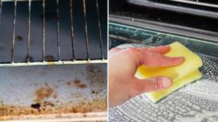 Woman shares genius 5p cleaning trick that banishes greasy oven stains in 10 minutes