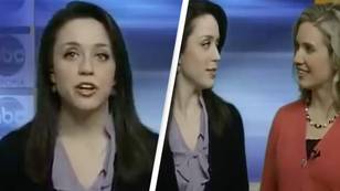 Newsreader praised for how she handled accidentally talking live on air without realising