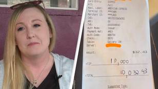 Waitress reveals why she was fired after receiving massive $10,000 tip