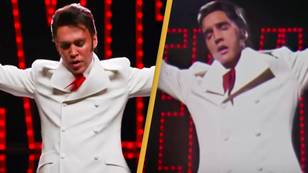 Side-by-side comparison of Austin Butler with Elvis shows why he's been nominated for Oscar