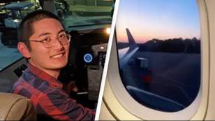 Student commutes by plane every week to get to his classes because it’s cheaper than renting