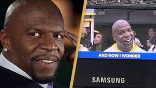 Terry Crews recreates iconic 'A Thousand Miles' scene at sports game