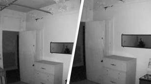 Terrifying moment CCTV captures ‘voices’ in empty manor