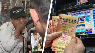 Woman claiming to be $1 billion Powerball winner filmed screaming and running from store she bought ticket