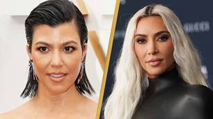 Kourtney Kardashian says she's happiest being away from her family and especially Kim