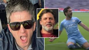 Noel Gallagher Left Bloodied And Needing Stitches After Being Headbutted By Ruben Dias' Dad In Manchester City Limbs
