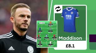 James Maddison has transferred himself out of own Fantasy Football team ahead of Man City game