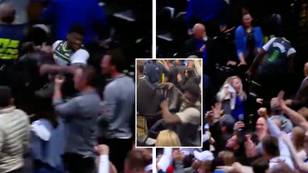 NBA star charged with assault after allegedly swinging a chair at two women in playoffs meltdown