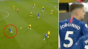 Jorginho Is Responsible For The Premier League's Greatest One-Touch Pass, It Still Needs Explaining