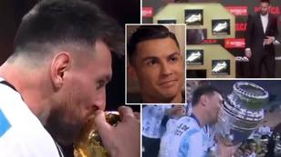 Video proves Lionel Messi has 'lived Cristiano Ronaldo's dream' and ends the GOAT debate once and for all