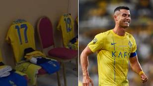 Fans stunned by the dressing room Cristiano Ronaldo and Al Nassr had to use