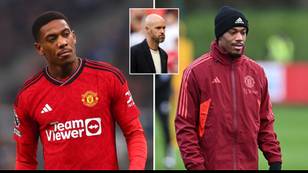 Anthony Martial's agent hits out at 'false' training reports and reveals real reason Man Utd star is missing