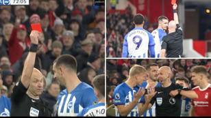 The shocking reason why Lewis Dunk was shown a red card for Brighton, it hasn't happened for 12 years