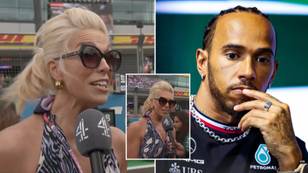 Hannah Waddingham causes chaos with controversial Lewis Hamilton comment at the British Grand Prix
