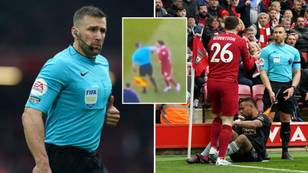 Assistant referee who ‘elbowed’ Andy Robertson breaks silence over FA investigation