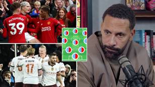 Rio Ferdinand picks his ultimate Man Utd and Man City combined XI since 2000