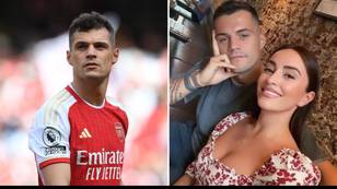 Granit Xhaka rebuffs claims his wife was the reason behind Arsenal exit