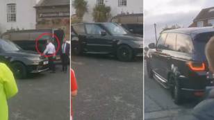 Conor McGregor makes frantic getaway from Merseyside pub after aunt's funeral