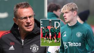 Ralf Rangnick's only Man Utd signing could finally make debut after being spotted in training