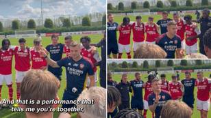 Jack Wilshere gave passionate speech after first win as Arsenal coach against Tottenham Hotspur