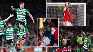 Sporting CP KNOCK Arsenal out of the Europa League after sensational comeback win at the Emirates