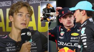 George Russell fumes at Max Verstappen over team radio after Lewis Hamilton incident at Abu Dhabi Grand Prix