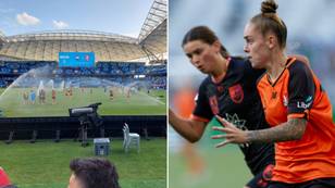 Fans claim there's a 'lack of respect' for Women's A-League after two teams are soaked by sprinklers