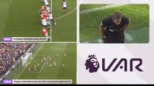 The VAR audio for Scott McTominay's disallowed goal vs Fulham has caused debate