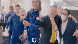 Netherlands players dance their way into hotel after World Cup win but some fans aren't impressed