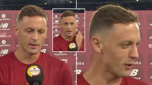 He's only been in Italy for a month and Nemanja Matic is already giving interviews in fluent Italian