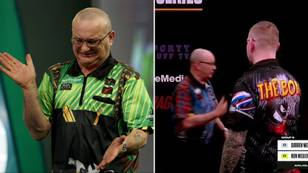 Darts star Darren Webster accuses opponent of 'farting' during match and refuses to shake hands with him