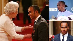 The Queen once told off Sir Lewis Hamilton for breaking a rule after he received his MBE