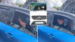 Gabriel Jesus is having driving lessons after Arsenal training, but he can already drive