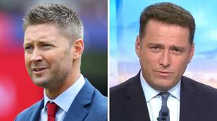 Cricket legend Michael Clarke apologises after altercation with TV presenter Karl Stefanovic