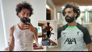 Mo Salah completes 7km run on treadmill in ridiculous time, he's a machine