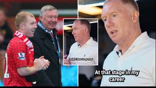Paul Scholes thought he would be forced out of Man Utd when Sir Alex Ferguson signed midfielder