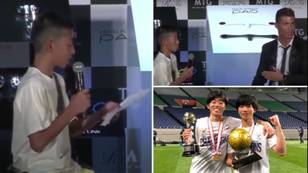 The Kid Who Was Ridiculed After Telling Cristiano Ronaldo His Dream Is Now Winning At Life, 8 Years On