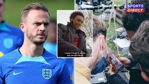 Trent Alexander-Arnold 'leaks' embarrassing photo of England teammate James Maddison