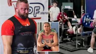 Bearded powerlifter who identified as a woman enters female event and smashes record