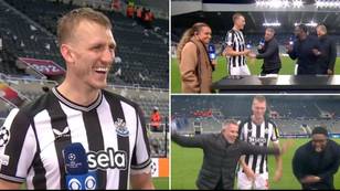 CBS Sports' post-match interview with Dan Burn and Sean Longstaff was a right laugh