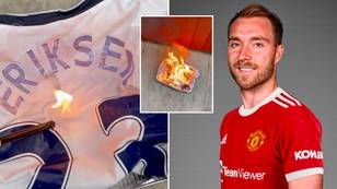Tottenham Hotspur Fan Burns Christian Eriksen Shirt On Camera Hours After Manchester United Transfer News
