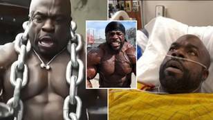Millionaire bodybuilder scared to lift weights again after near-death experience