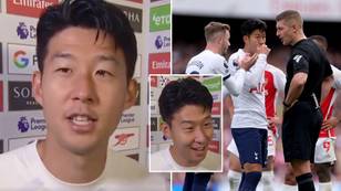 Son Heung Min corrected by reporter after pronouncing Spurs teammate’s name wrong